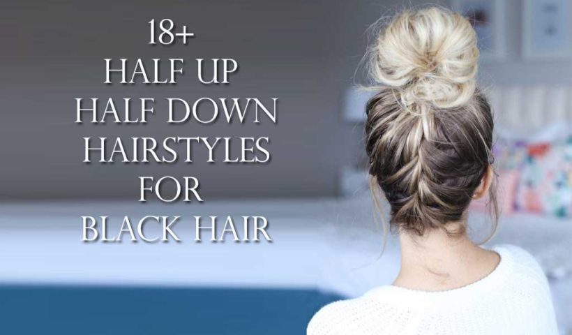 Half Up Half Down Hairstyles for Black Hair