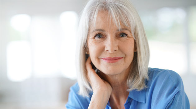Haircut For Women Over 50 with Oval Face