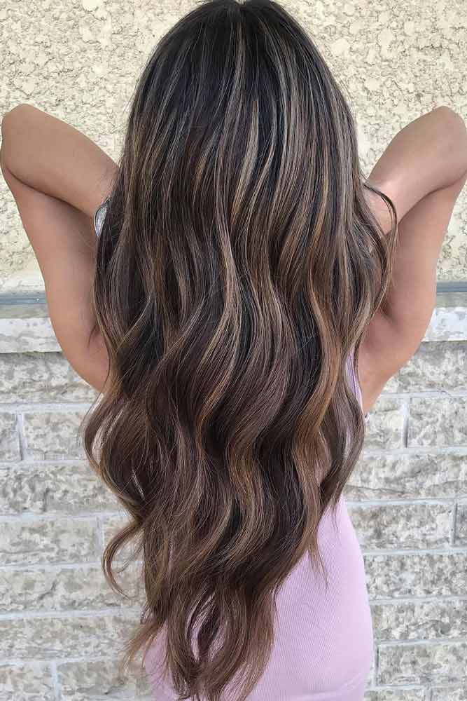 V-Shaped Haircut with Curled Ends