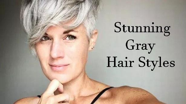 Hairstyles For Gray Hair Over 50